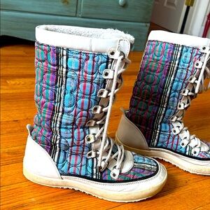Coach Multicolor Women's Boots